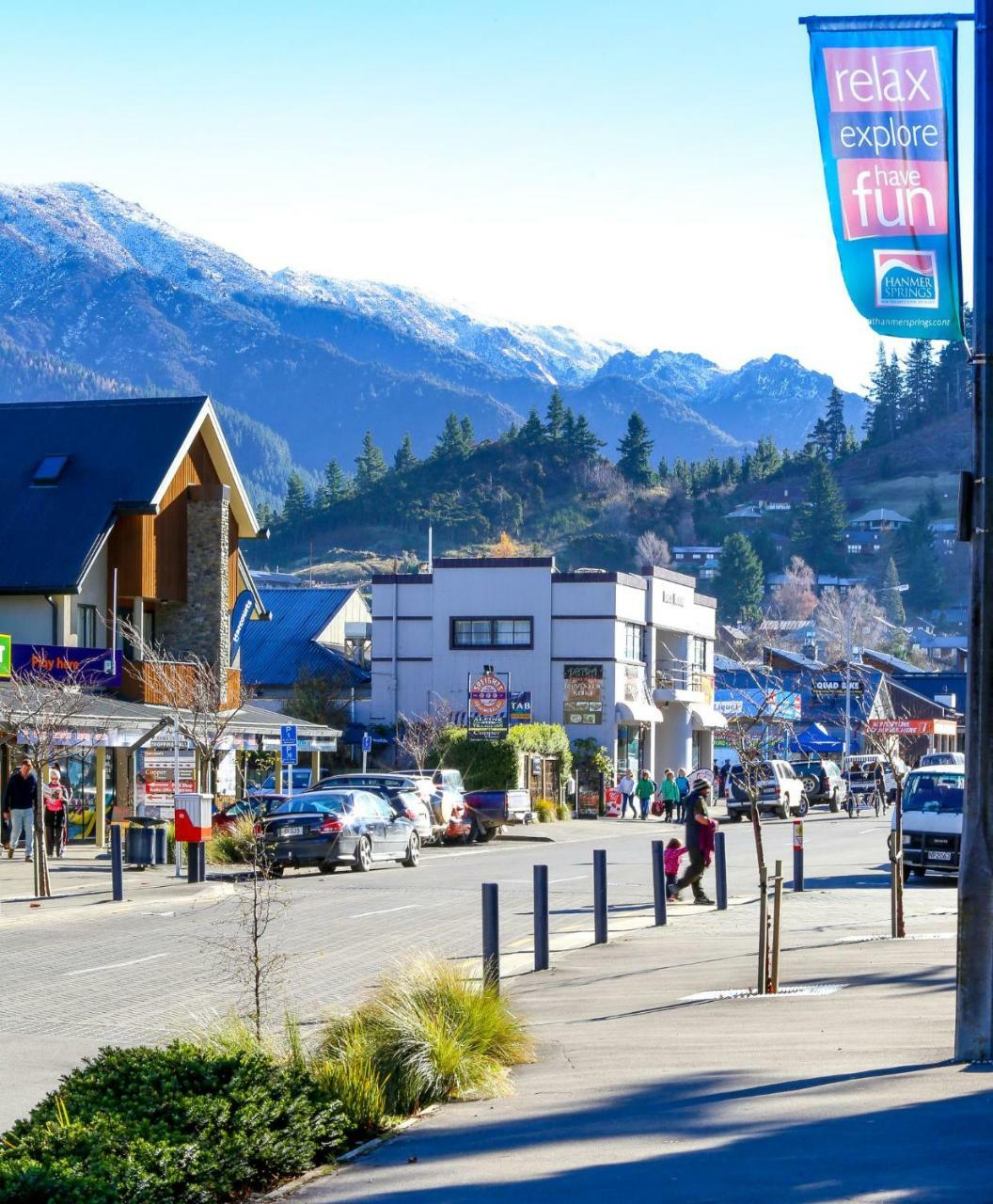 Village Lake Apartments Hanmer Springs Exterior foto